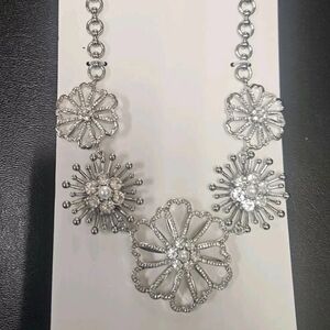 TALBOTS crystal rhinestone NECKLACE jewelry NEW WITH TAGS